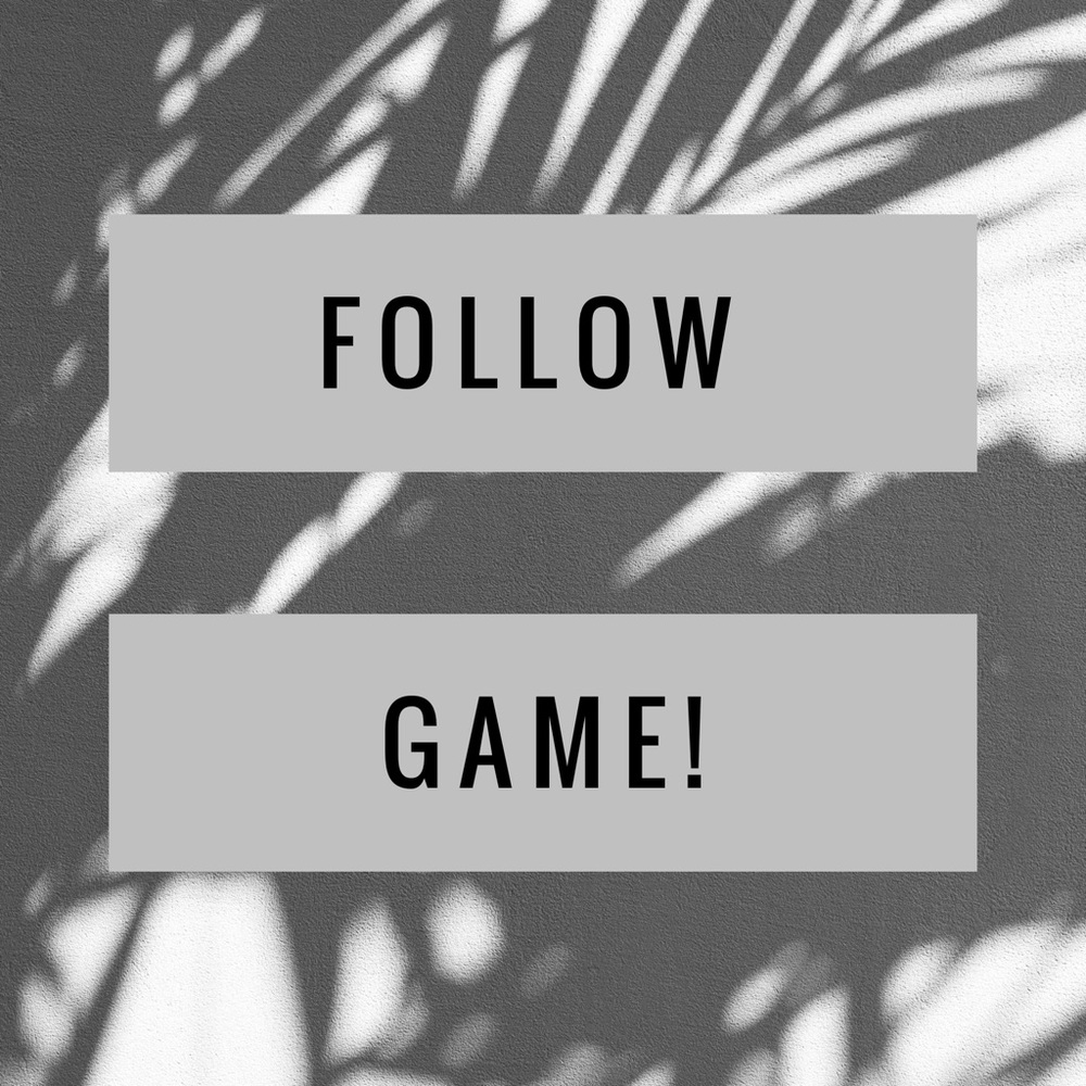 🌿FOLLOW GAME🌿 - Picture 1 of 2
